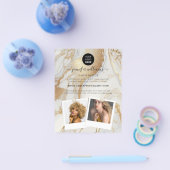 Elegante Logo-Werbeaktion für kundenspezifisches F Flyer (Einzeln)