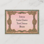 Elegante Lola Business Card Visitenkarte (Rückseite)