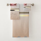 Elegante Lotus Badhandtuch Set (Insitu)