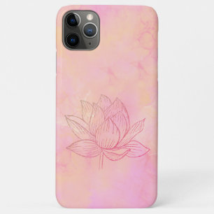 Elegante Lotus Blume Illustration Case-Mate iPhone Hülle