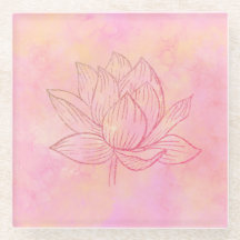 Elegante Lotus Blume Lustration