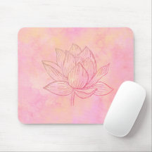 Elegante Lotus Blume Lustration