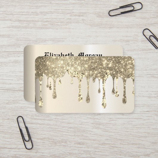 Elegante Lotus Blume Yoga Visitenkarte (Vorderseite/Rückseite Beispiel)