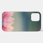 Elegante Lotus Landschaft Case-Mate iPhone Hülle (Rückseite (Horizontal))