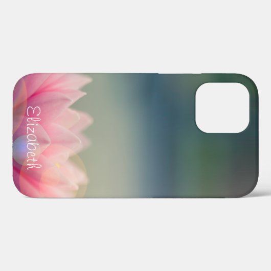 Elegante Lotus Landschaft Case-Mate iPhone Hülle (Rückseite (Horizontal))