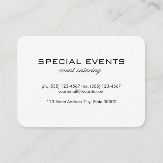 Elegante Luxe Zickzack Pattern Gold Trim Visitenkarte (Rückseite)