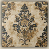 Elegante Luxuriöse Black Gold Beige Elfenbeindach Fliese