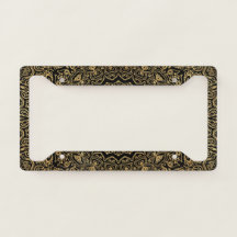 Elegante Luxury Black Gold Mandala