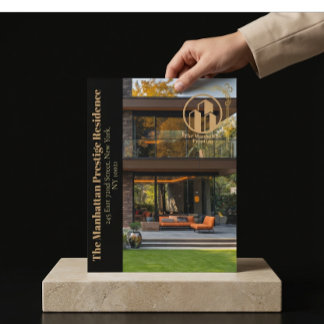 Elegante Luxus-Immobilien-Foto-Objektliste  Flyer