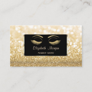 Elegante Luxus, Modern, Glitzernder Bokeh, Falsche Visitenkarte