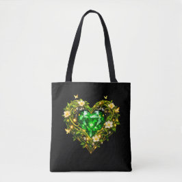 Elegante Luxus-Tasche 'Emerald Heart' Tasche