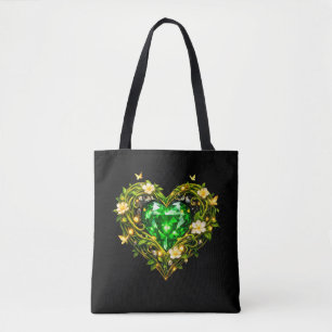 Elegante Luxus-Tasche 'Emerald Heart' Tasche