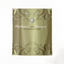 Elegante Luxus Vintag Viktorianische Goldhochzeit