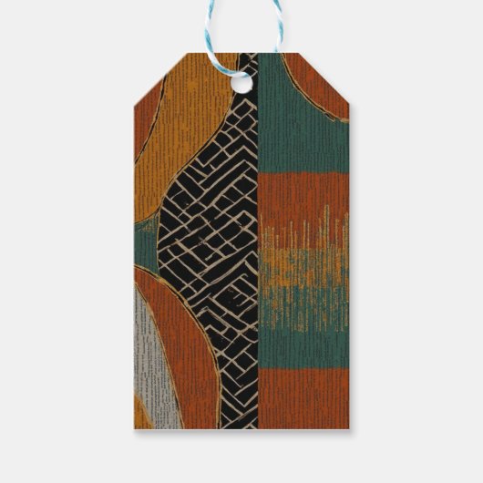 Elegante Luxusinsel Afrikanische Karibik Geschenkanhänger (Vorderseite)