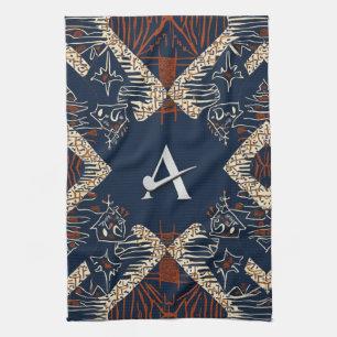 Elegante Luxusinsel Afrikanische Karibik Geschirrtuch