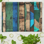 Elegante Luxusinsel Afrikanische Karibik Geschirrtuch (Gefaltet)