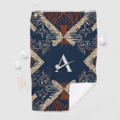 Elegante Luxusinsel Afrikanische Karibik Golfhandtuch (Insitu)