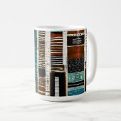 Elegante Luxusinsel Afrikanische Karibik Kaffeetasse (VorderseiteRechts)