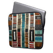 Elegante Luxusinsel Afrikanische Karibik Laptopschutzhülle (Vorderseite Links)