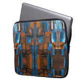 Elegante Luxusinsel Afrikanische Karibik Laptopschutzhülle (Vorderseite Links)