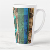 Elegante Luxusinsel Afrikanische Karibik Milchtasse (Rechts)