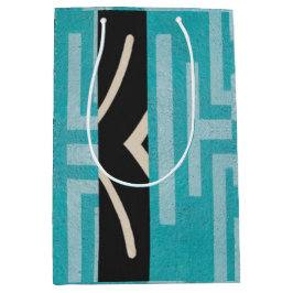 Elegante Luxusinsel Afrikanische Karibik Mittlere Geschenktüte