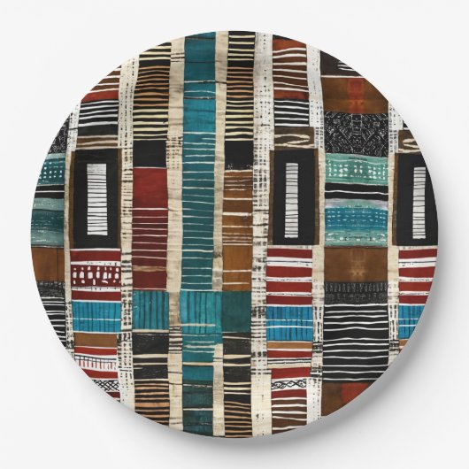 Elegante Luxusinsel Afrikanische Karibik Pappteller (Vorderseite)