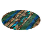 Elegante Luxusinsel Afrikanische Karibik Schneidebrett (Ecke)