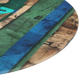 Elegante Luxusinsel Afrikanische Karibik Schneidebrett (Ecke)