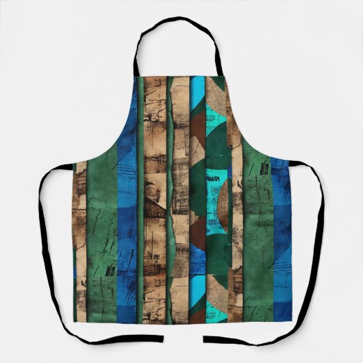 Elegante Luxusinsel Afrikanische Karibik Schürze (Vorderseite)