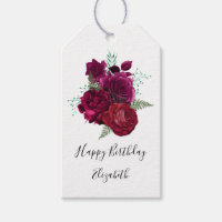 Elegante Magenta Rose Floral Bouquet