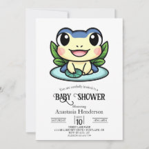 Elegante Magic Frog Baby Shower