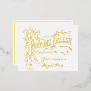 Elegante Magic Show Geburtstagsparty Einladung 