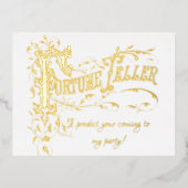 Elegante Magic Show Geburtstagsparty Einladung (Vorderseite)