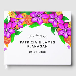 Elegante, magische und kühne blutige Hochzeit Gästebuch