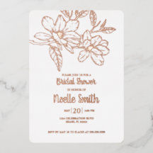 Elegante Magnolia-Blume, Brautparty