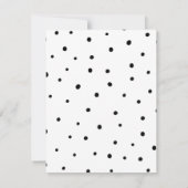 Elegante Magnolia Blume Personalisiert Mitteilungskarte (Rückseite)