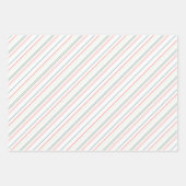 Elegante Magnolien und Red Berry Foliage Geschenkpapier Set (Vorderseite 2)