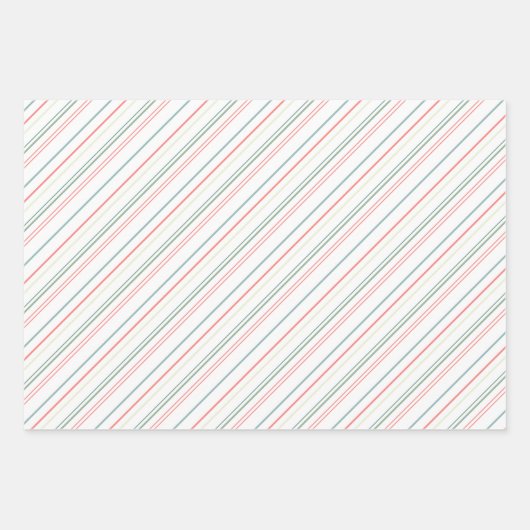 Elegante Magnolien und Red Berry Foliage Geschenkpapier Set (Vorderseite 2)