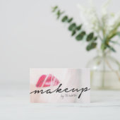 Elegante Makeup Artist Pinacoteca comunale Casa Ru Visitenkarte (Stehend Vorderseite)