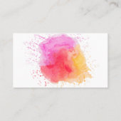 Elegante Malerei & Dekorator Räume und Außenbereic Visitenkarte (Rückseite)