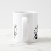 Elegante Mama Coffee Specialty Tasse (Rückseite)