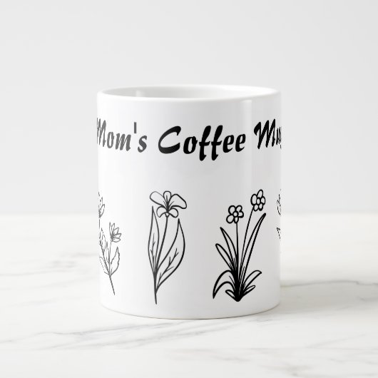 Elegante Mama Coffee Specialty Tasse (Vorderseite)