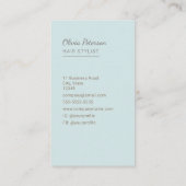 Elegante Mandala Business Card Visitenkarte (Rückseite)