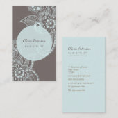 Elegante Mandala Business Card Visitenkarte (Vorne/Hinten)