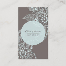 Elegante Mandala Business Card Visitenkarte