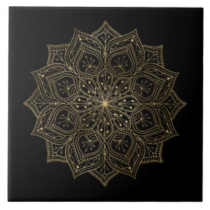 elegante Mandala-Dekoration Fliese