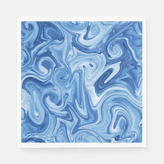 Elegante Marbelized Paint Museo Cantonale d'Arte Serviette (Vorderseite)