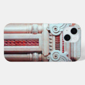 ELEGANTE MARBLE COLUMN, ROTE PINK-INNENDESIGN Case-Mate iPhone HÜLLE (Rückseite (Horizontal))