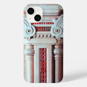 ELEGANTE MARBLE COLUMN, ROTE PINK-INNENDESIGN Case-Mate iPhone HÜLLE